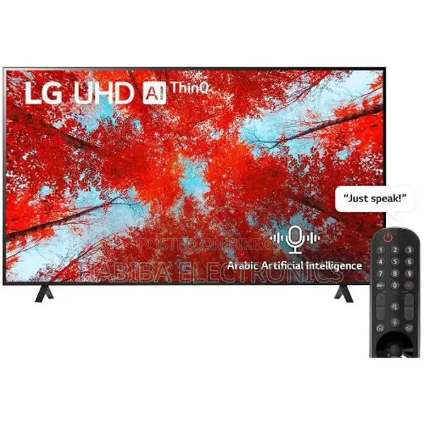 LG 86" UQ9000 4K WebOS Smart Slim Borderless LED TV with Magic Remote