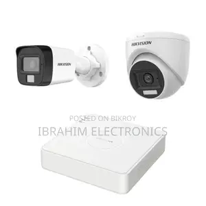 HIKVISION ২ ইউনিট ১০৮০পি নাইট ভিশন সিকিউরিটি সিসি ক্যামেরা প্যাকেজ