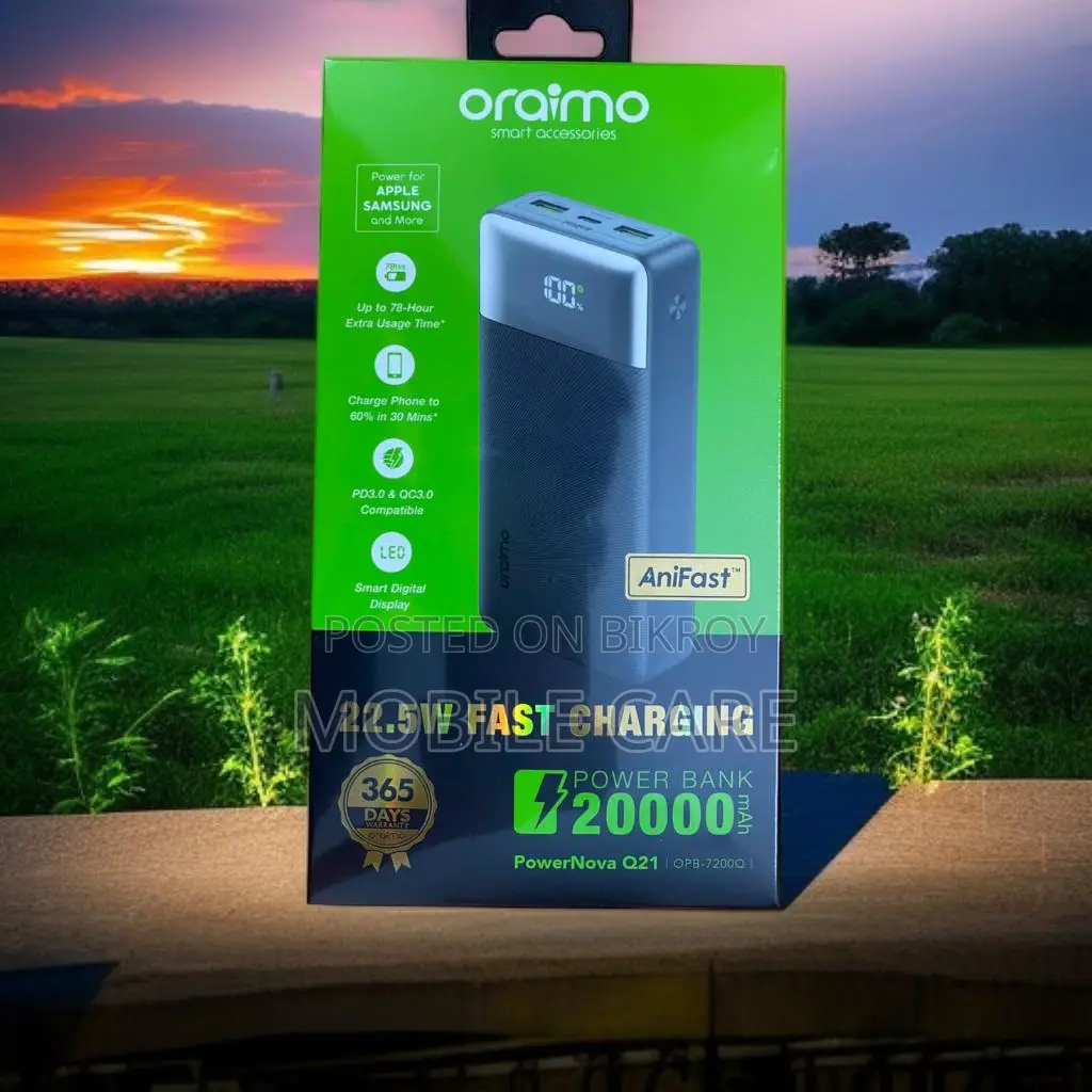 20K POWER BANK FREE DELIVERY