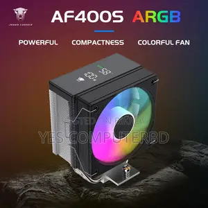 তাপমাত্রা প্রদর্শনীসহ AF400S DGT ARGB CPU কুলার