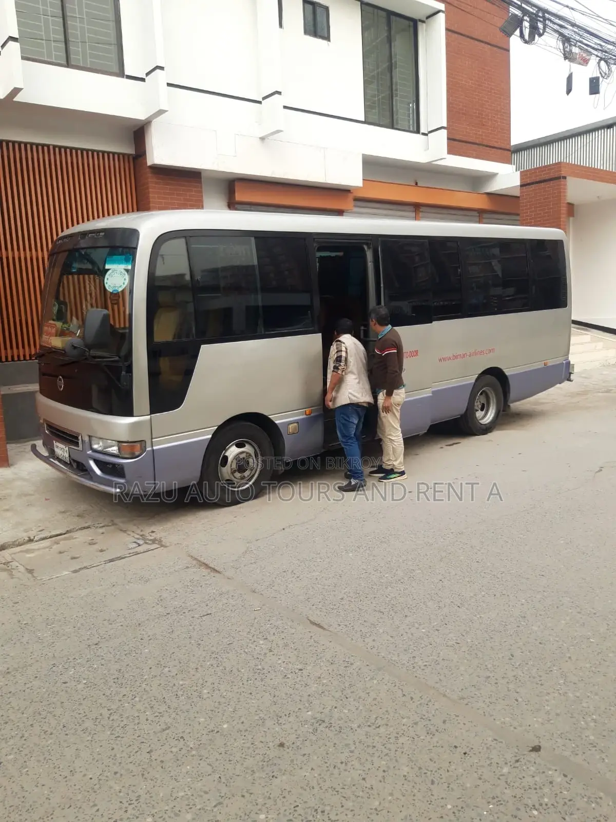 Nissan Coster Bus For Rent