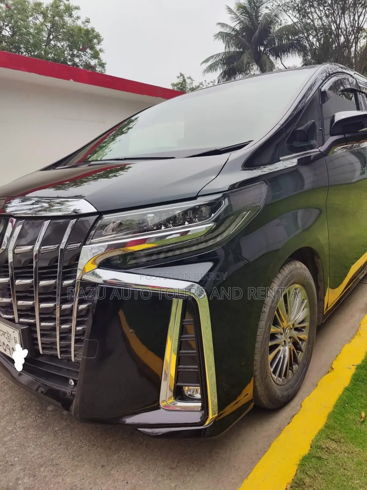 Rent an Alphard