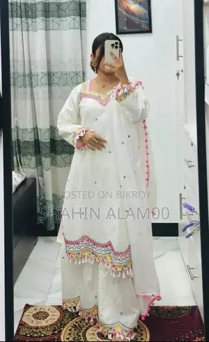 গর্জিয়াস কটন এমব্রয়ডারি গারারা কালেকশন 