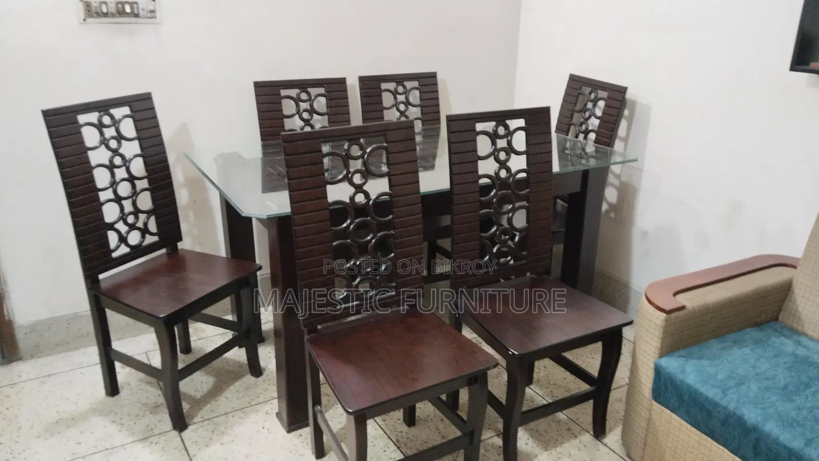 New Dining Set 6 Chairs. M # 9644