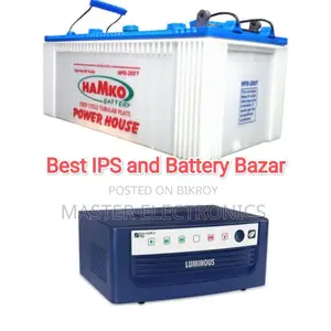 Luminous 1050Watt IPS & Hamko 200Ah Battery