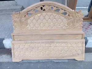Teak Wood Bed 5x7