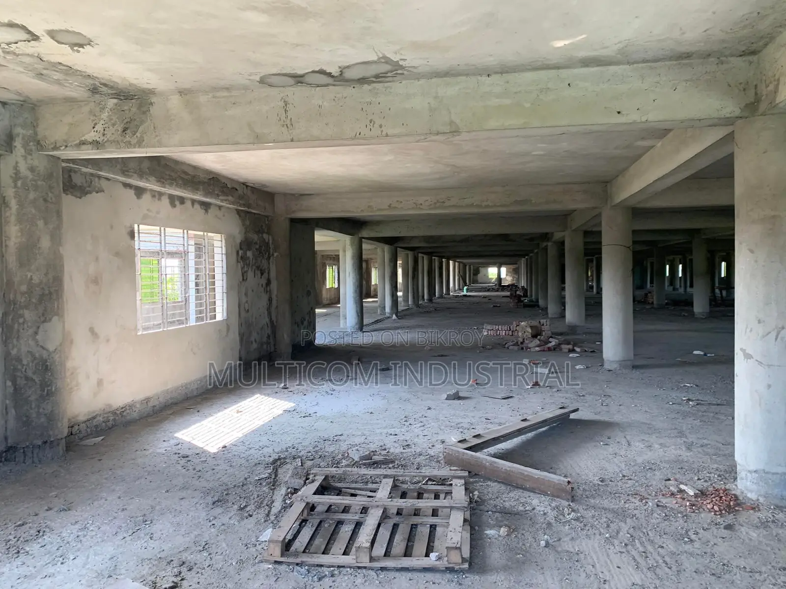80,000 Sqft. Warehouse Cum Factory Building at Munshiganj, Dhk-ctg Hw