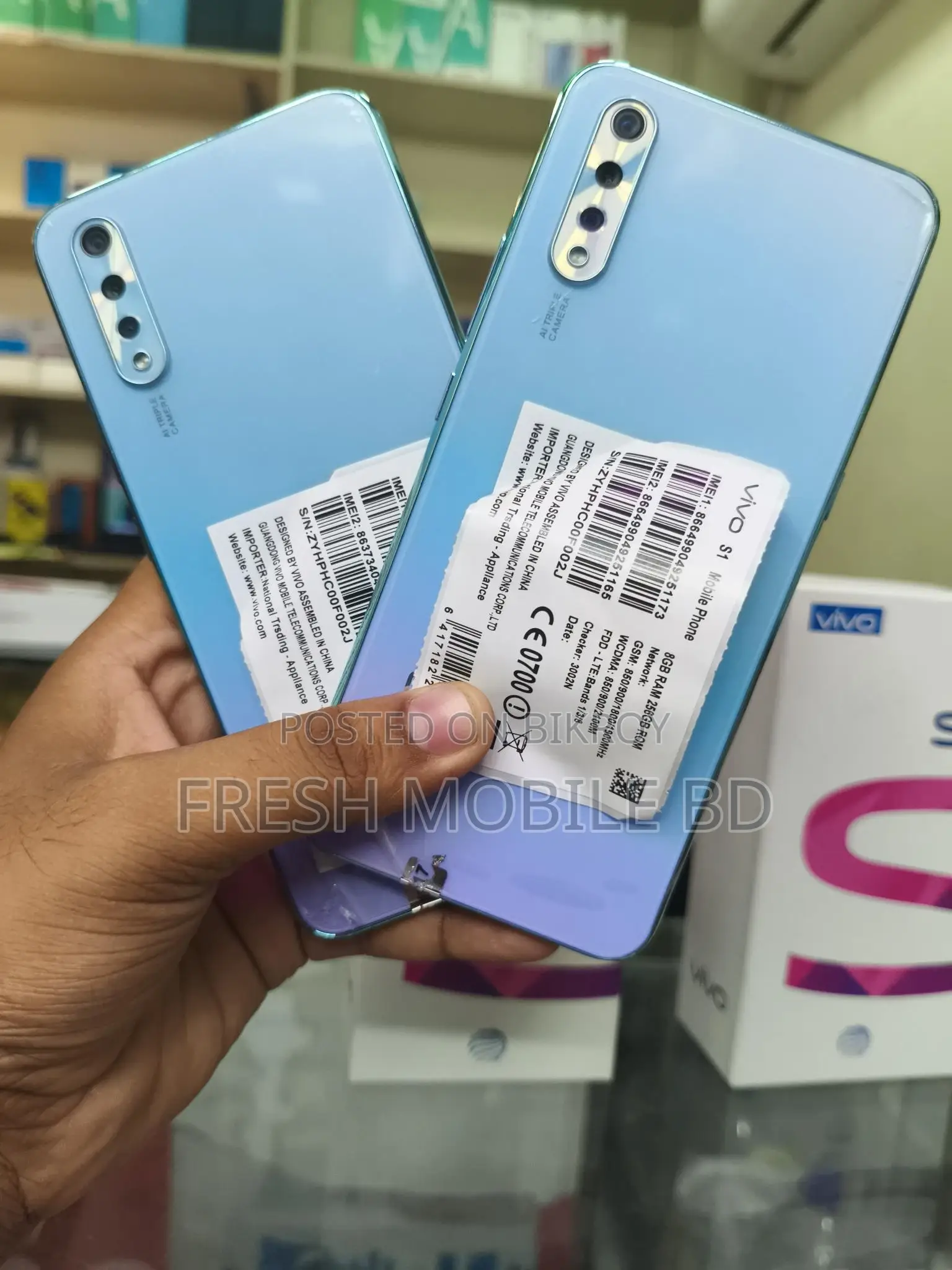Vivo S1 8/256display finger (Used)