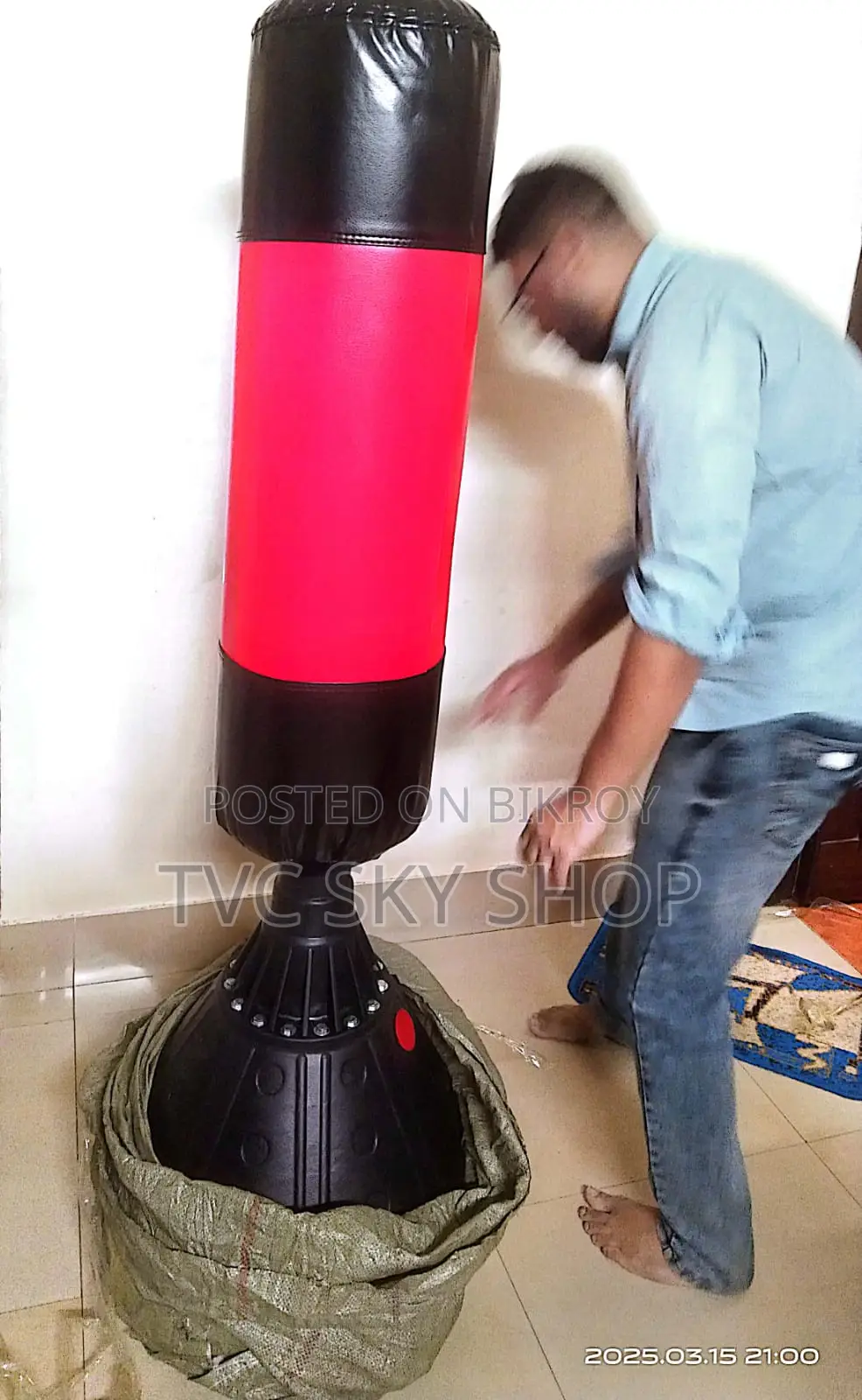 Standing Boxing Punching Bag 180cm (6 feet)