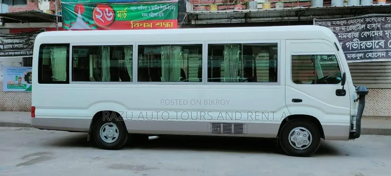 ভাড়ার জন্য টয়োটা কোস্টার বাস