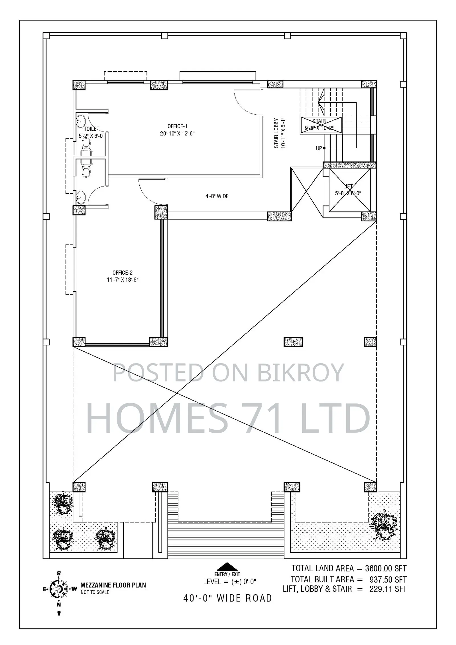 2850 Sft Flat For Sale at Jolshiri Abashon