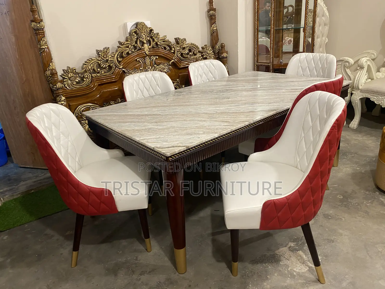 আধুনিক ডাইনিং টেবিল সেট DL111F