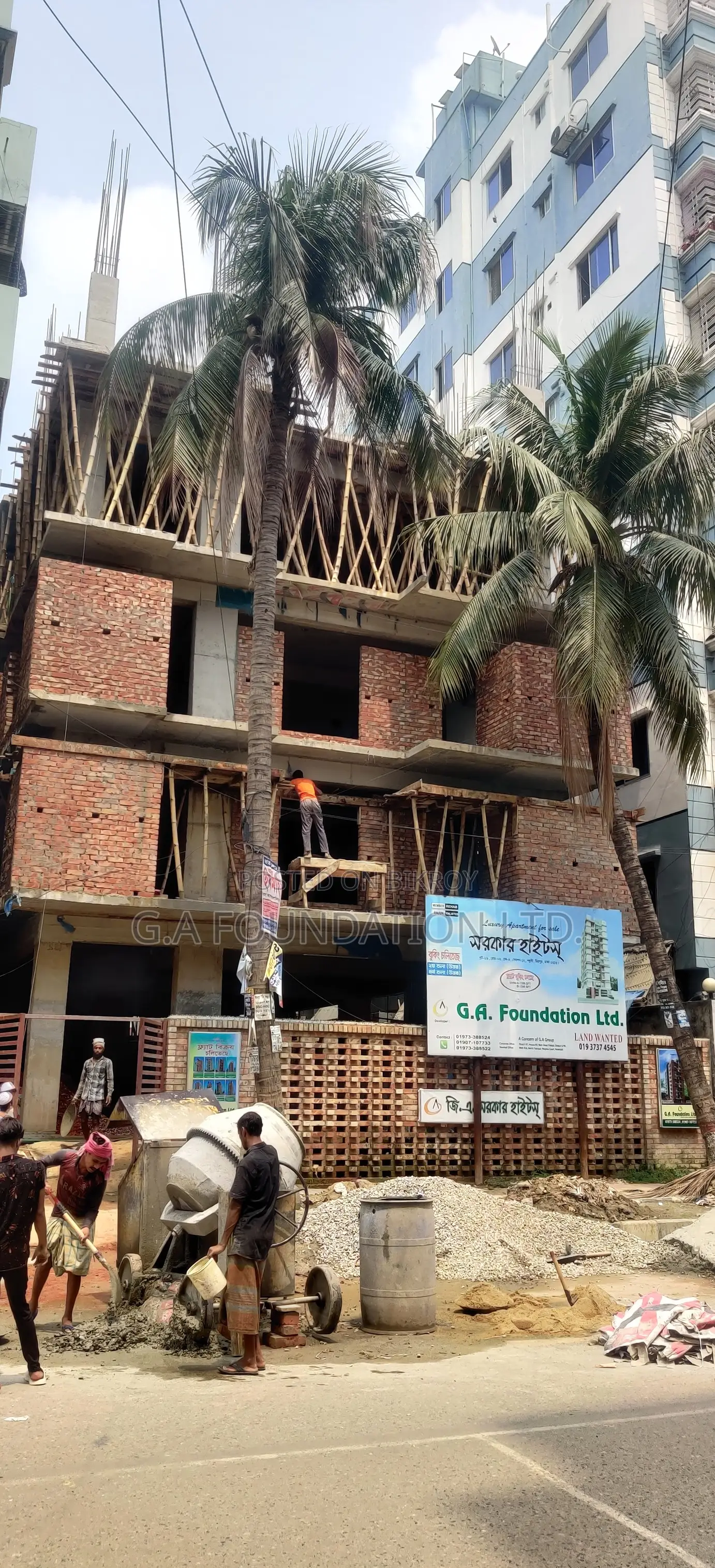 South Facing 1350sft Ongoing Flat Sell in Mirpur Special Price