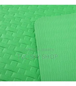 Yoga Mat Rubber Eco Friendly – 8MM 3feet by 6feet