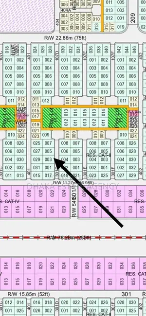5 Katha plot for sale right next to 300 feet road
