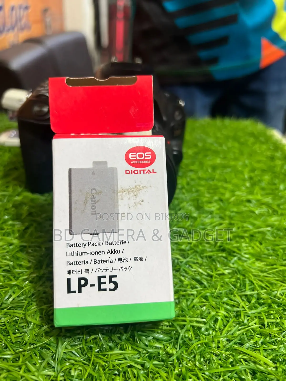 Canon LP E05 battery for 450D, 500D body