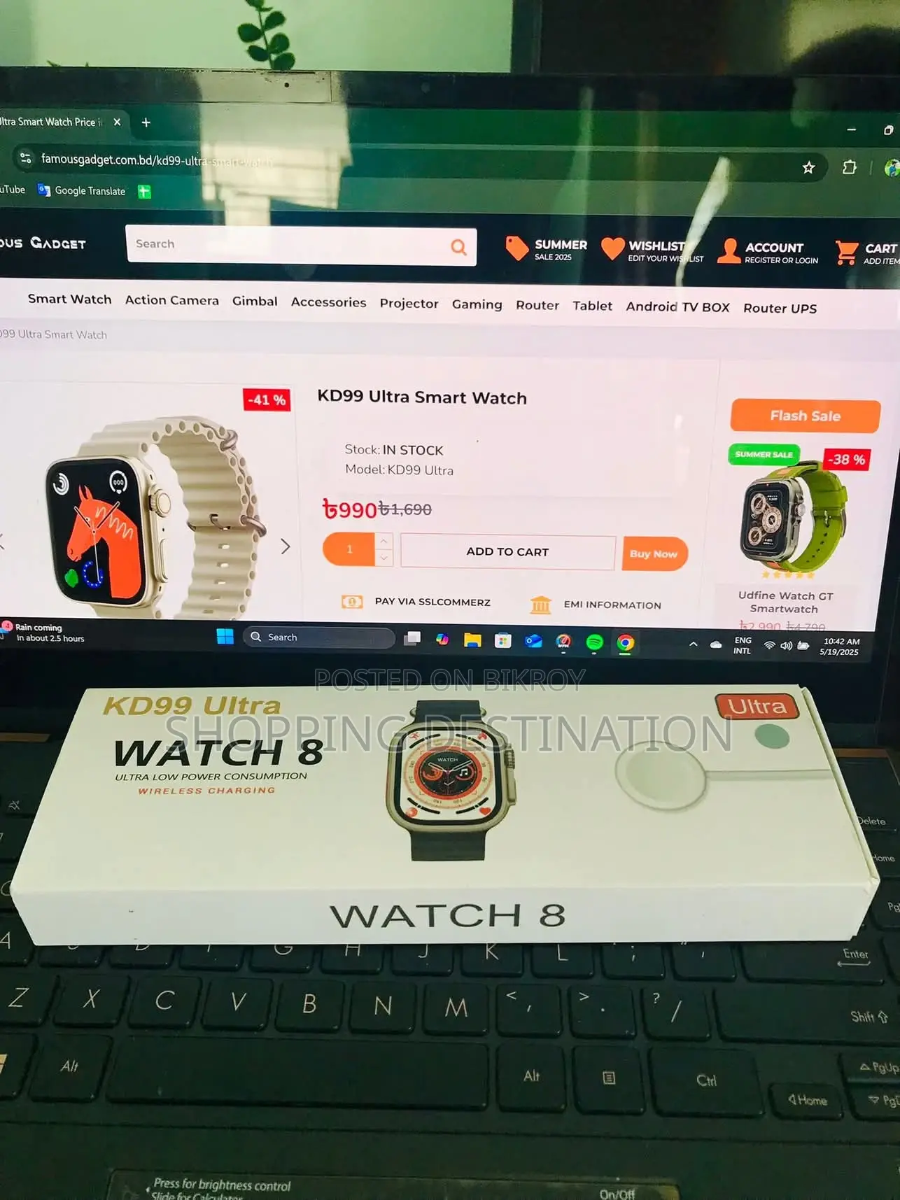 Kd99 Ultra Smart Watch