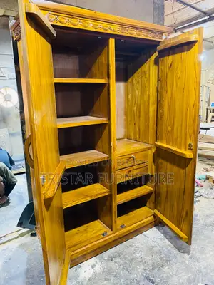 Wooden Almira সেগুন কাঠের তৌরি AL52F