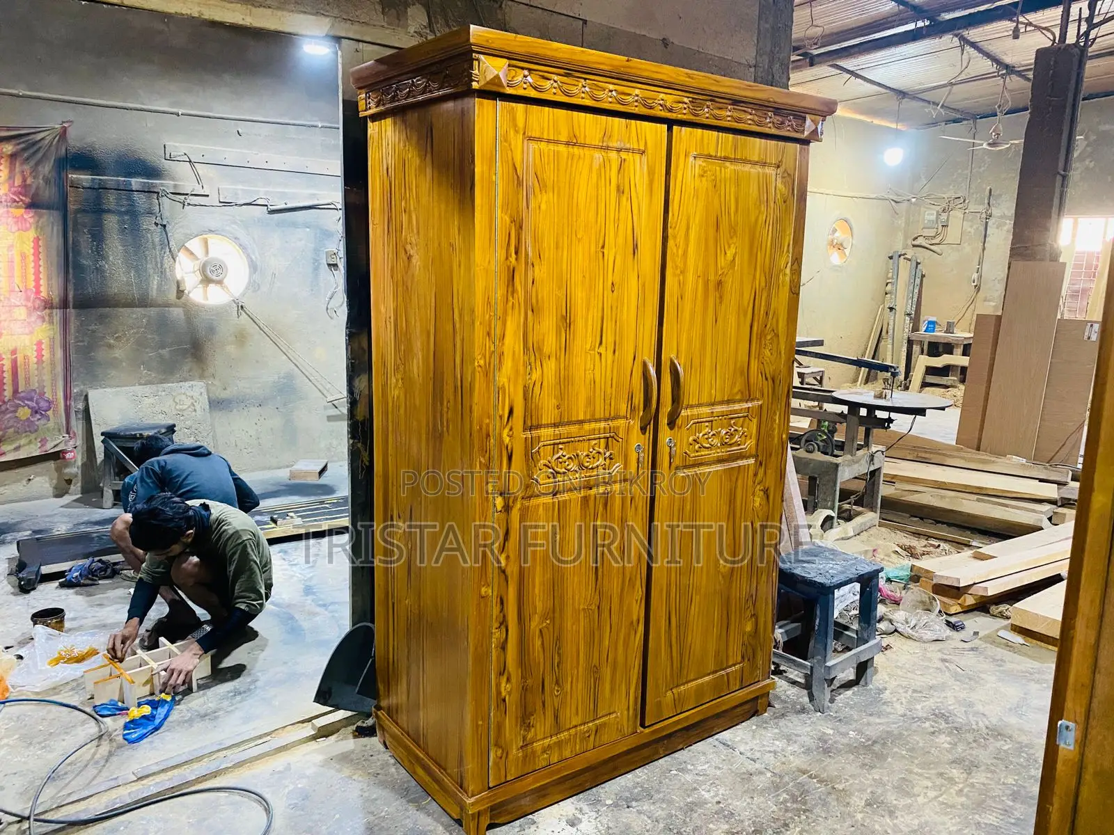 Wooden Almira Made of Teak Wood AL52F