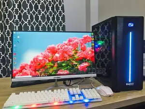 Gaming PC Set Wih Intel I3 10th Gen 8GB Ram,256GB M.2 SSD,HI-Power LED
