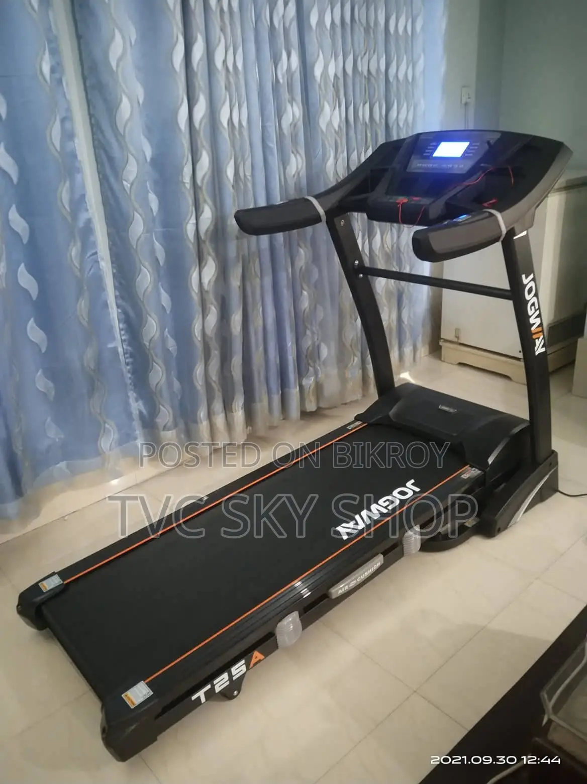 New Motorized Treadmill Jogway T25A AC motor 4.0 hp peak