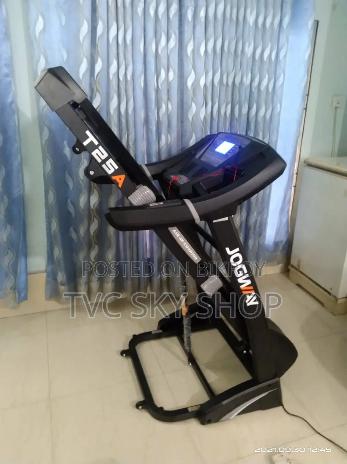 New Motorized Treadmill Jogway T25A AC motor 4.0 hp peak