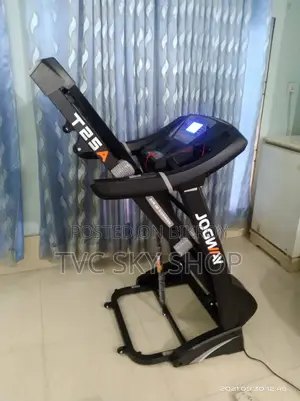 New Motorized Treadmill Jogway T25A AC motor 4.0 hp peak