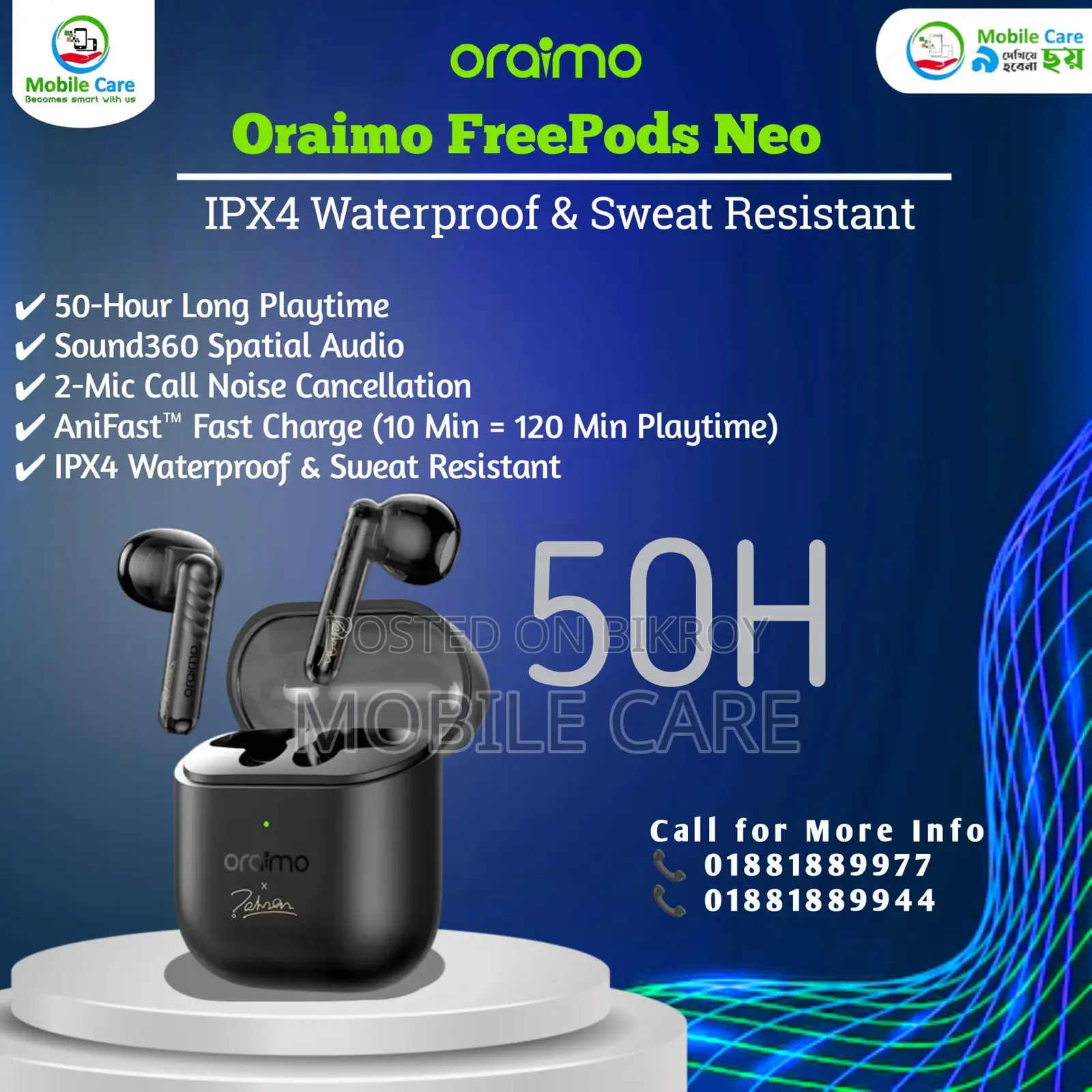 Oraimo Freepods Neo