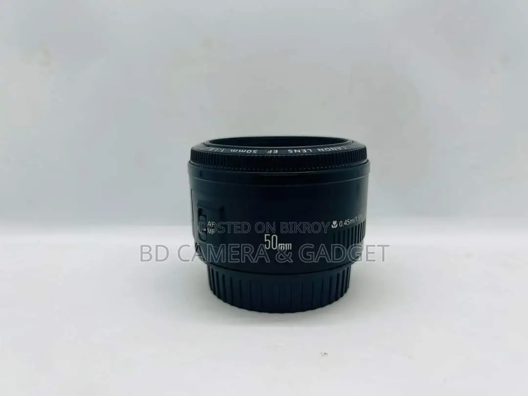 Canon 50m 1.8 is prime lens