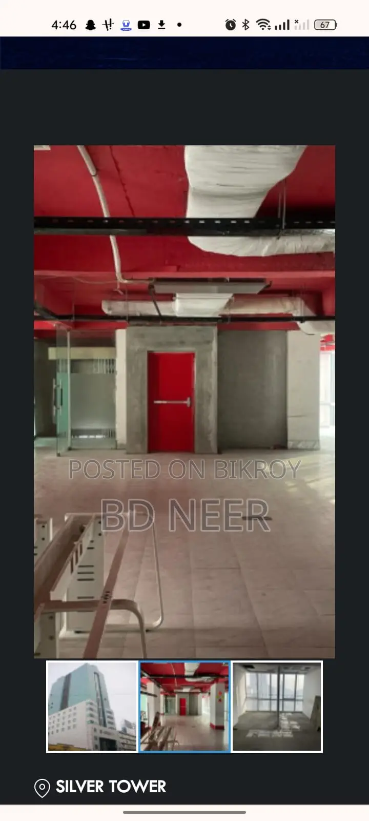 Fully Commercial 8000 Sqft Open Space Available For Rent in Gulshan Ave