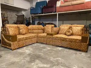 নতুন রুপে কফি টেবিল সহ কর্নার সোফা সেট