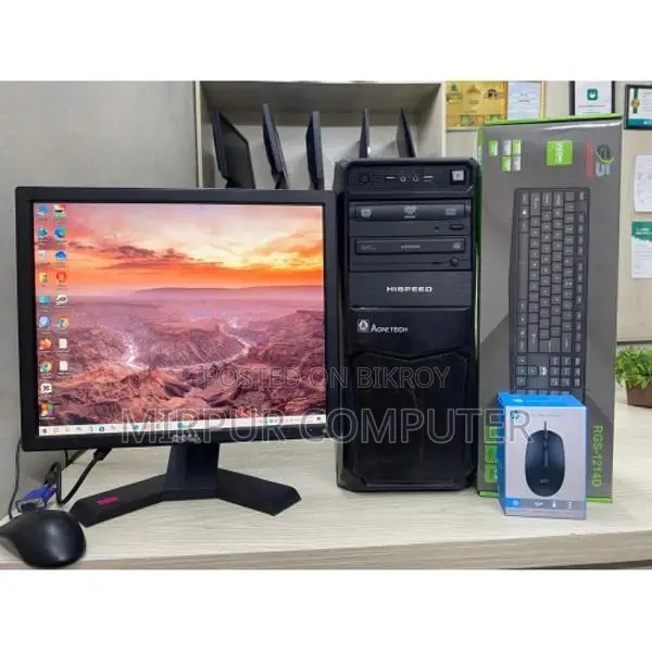 Core I5.3gen.ফ্রেশMonitorled 19 Dell .ssd 256gb.ram 8gb