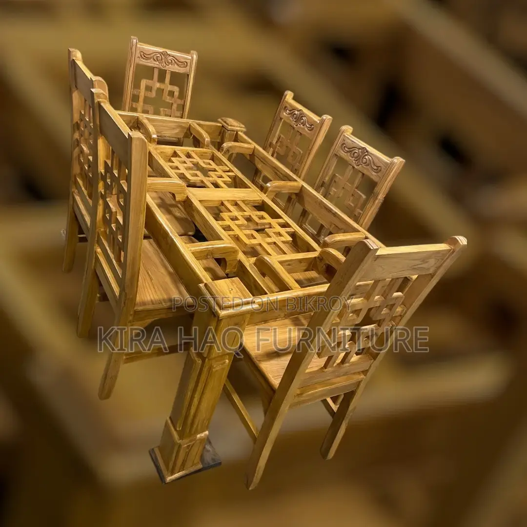 Chittagong Teak Wood Dining Table 17% Discount