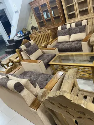 Highest Discount of the Year on Teak Wood 6-Arm Sofa