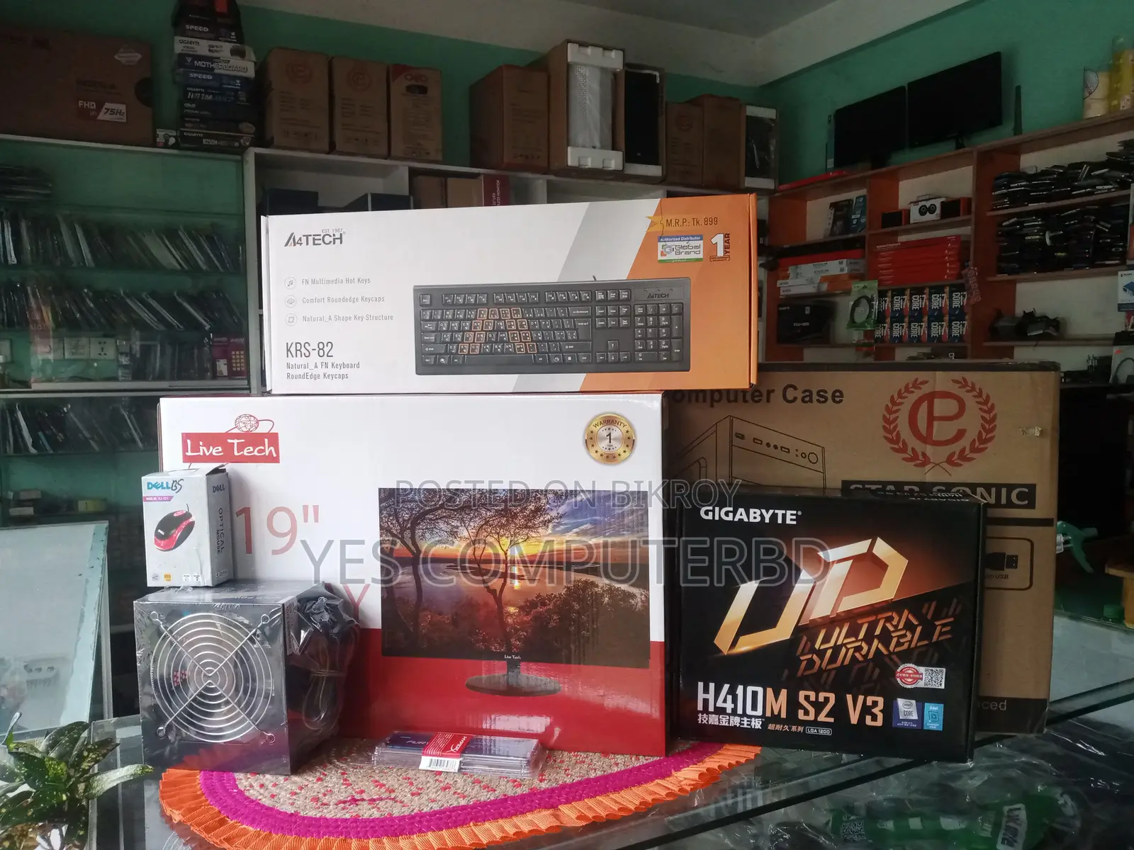 intel i7/H61Asus/128GB/19inc Full Setup 1Years Warranty