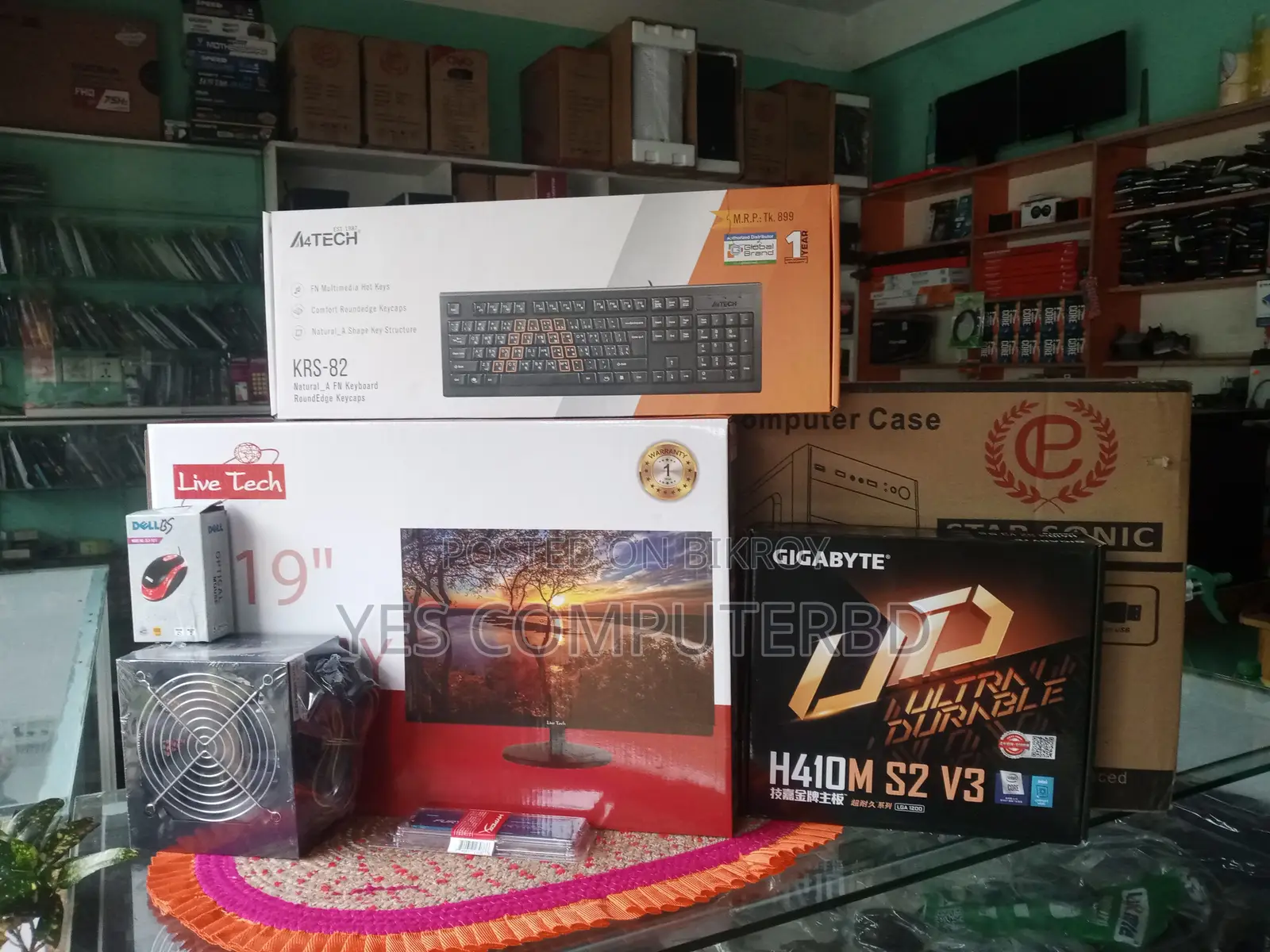 intel i7/H61Asus/128GB/19inc Full Setup 1Years Warranty