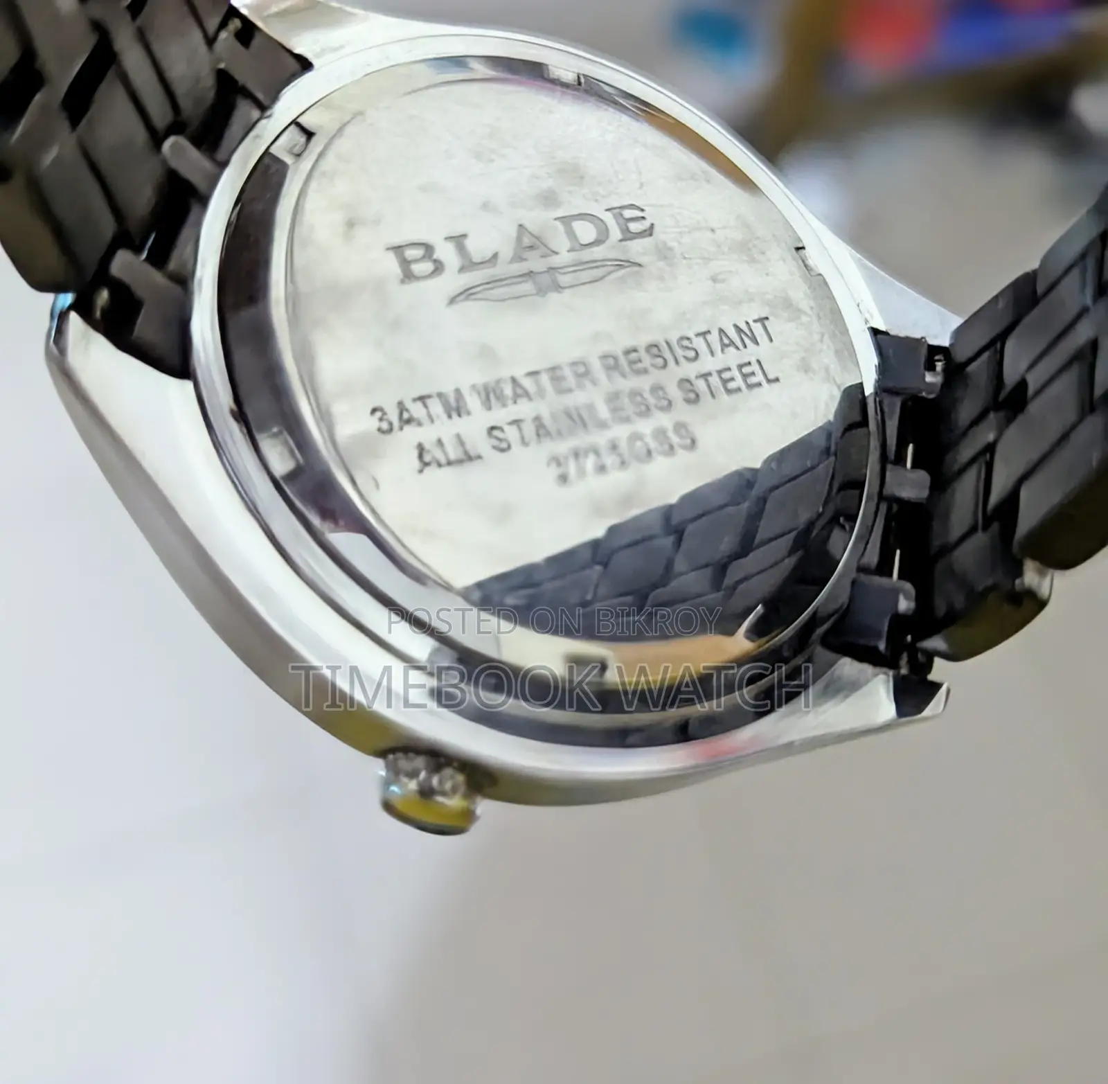 Blade Chrono Watch Beautiful Shape Italy 100%