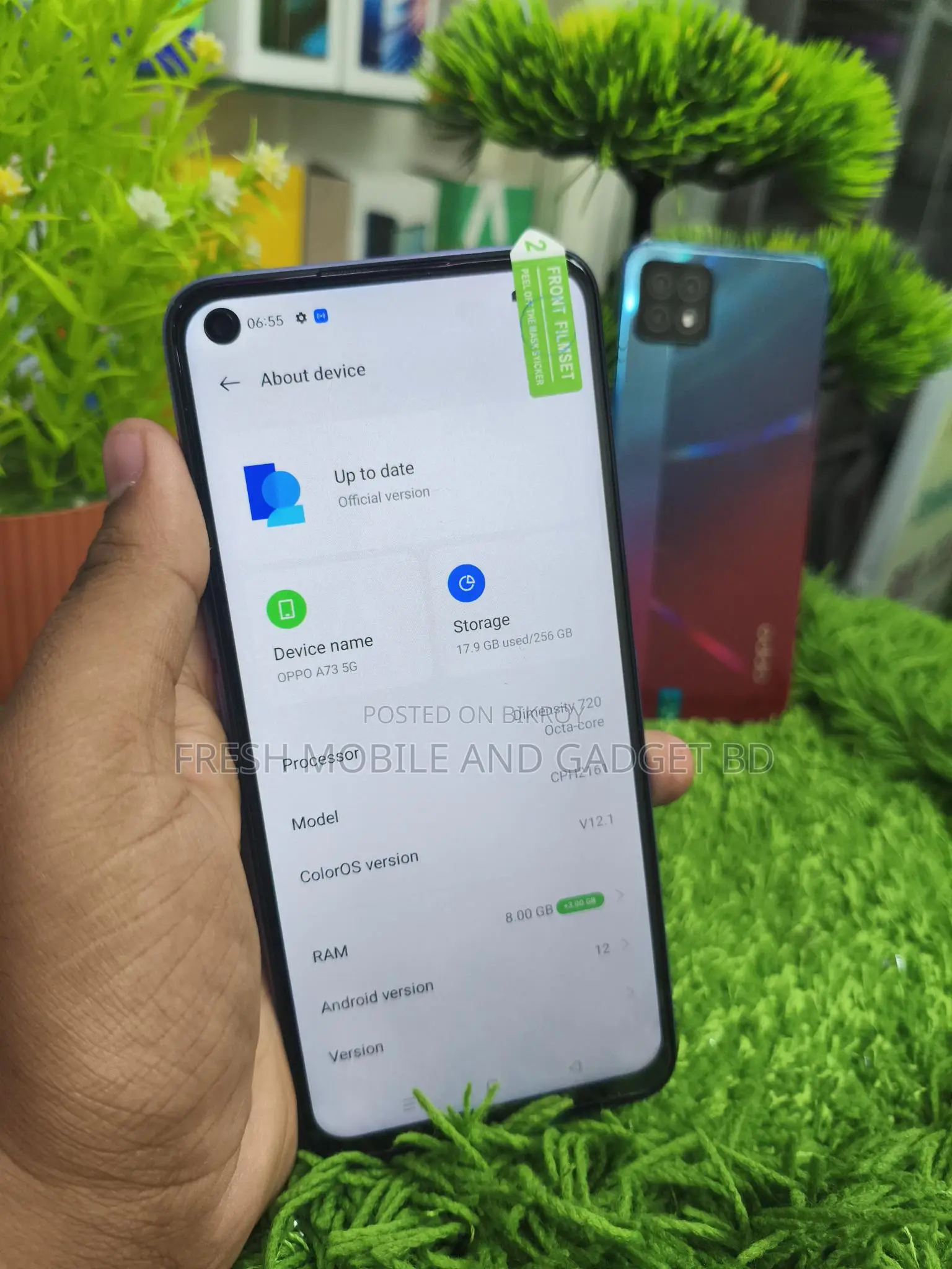 OPPO A73 5Gn 8/256 (Brand New)