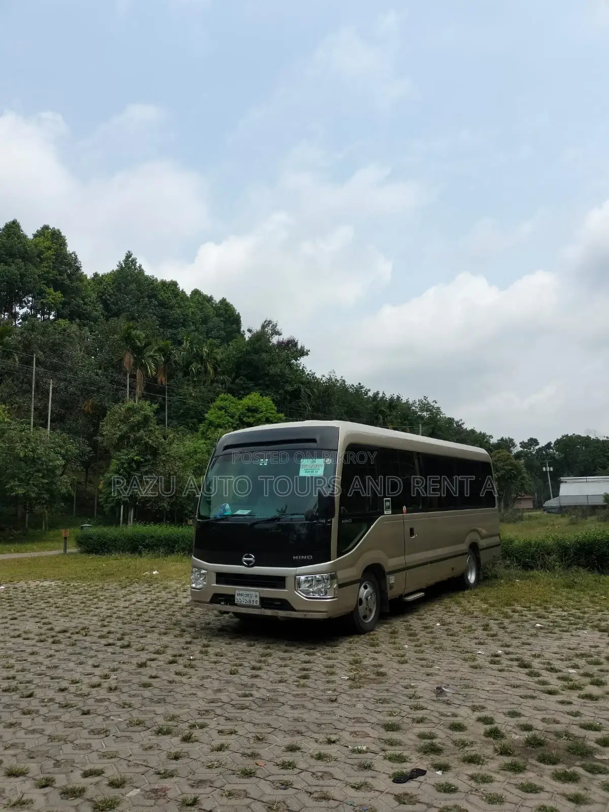 Nissan Coster Bus For Rent