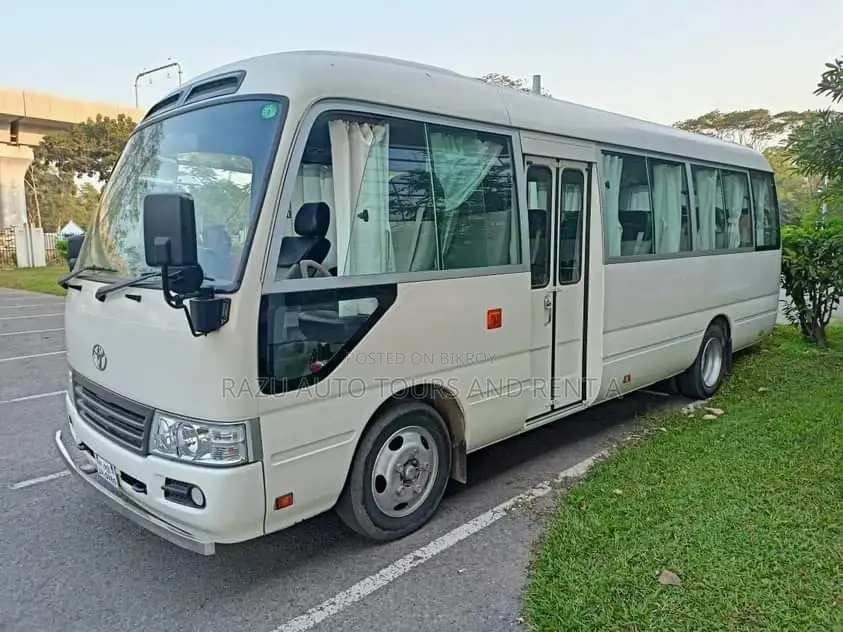 Nissan Coster Bus For Rent