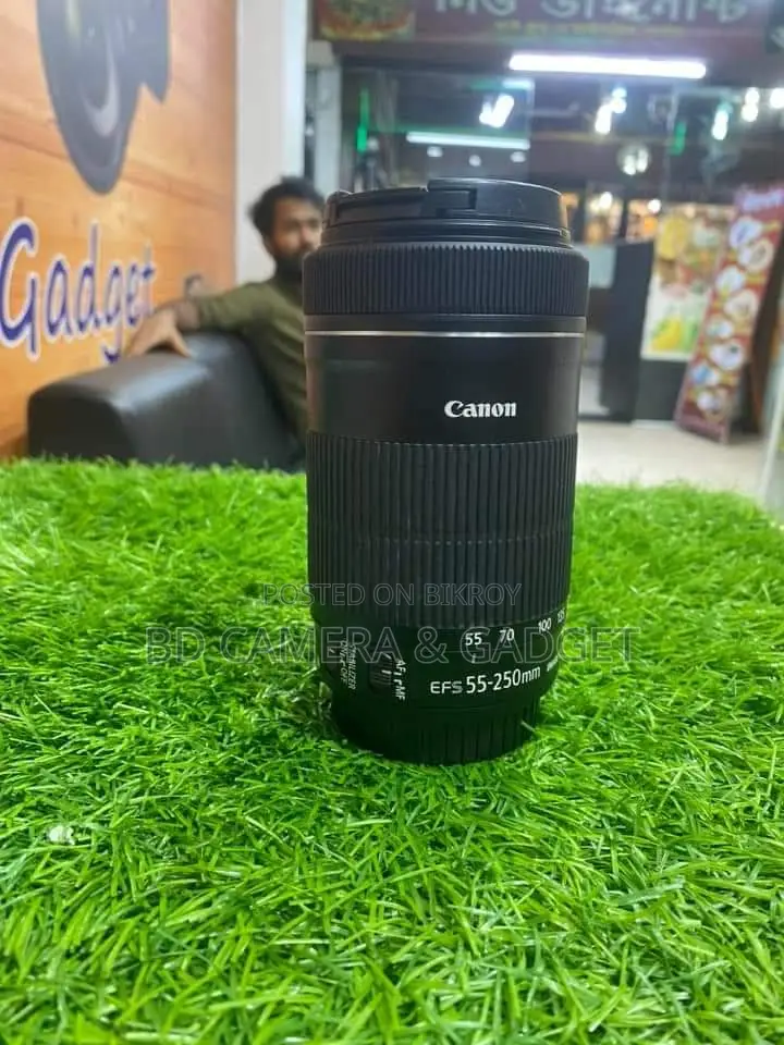 Canon 55-250 is stm zoom lens