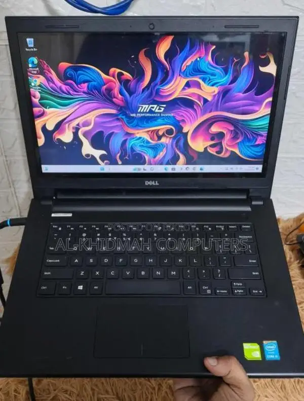 DELL Core i3 4th Gen Slim Laptop, 4GB RAM, 500GB HDD, Courier Delivery Available.