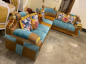 Teak wood corner sofa SL320F
