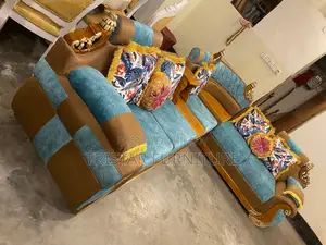 Teak wood corner sofa SL320F