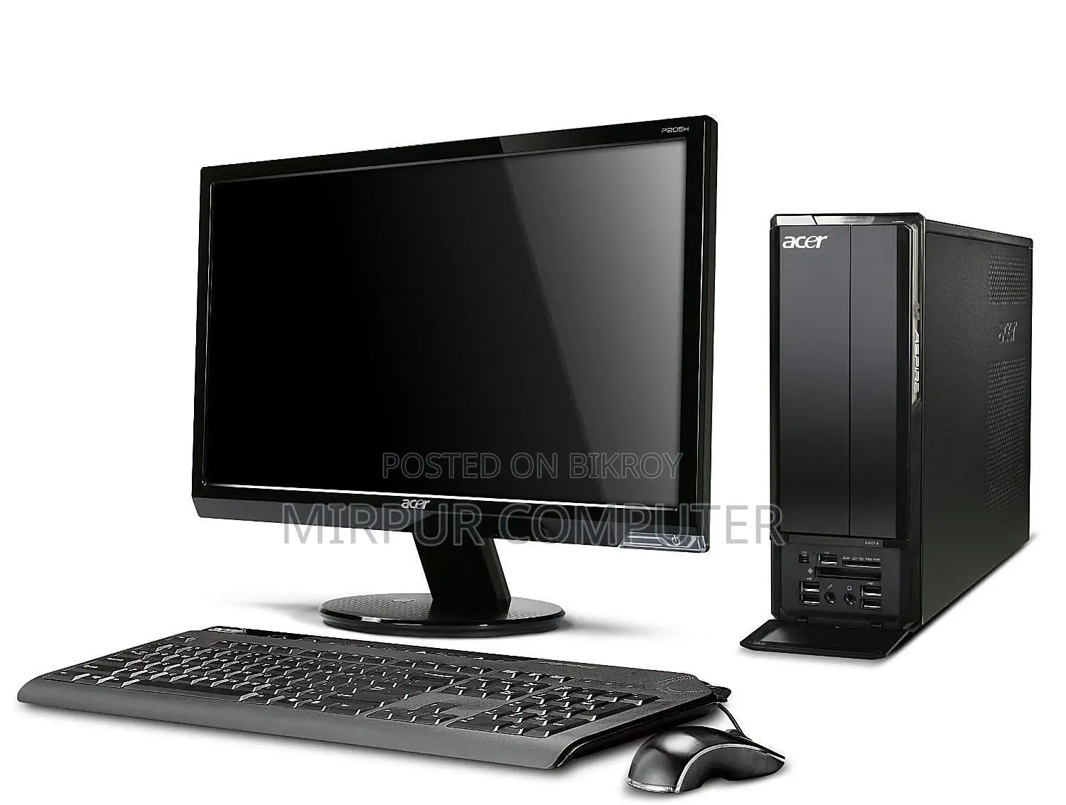কম্পিউটার PCCORE I3.SSD 120GB+LED 17+RAM 4GB.হেভি কুলার DDR3