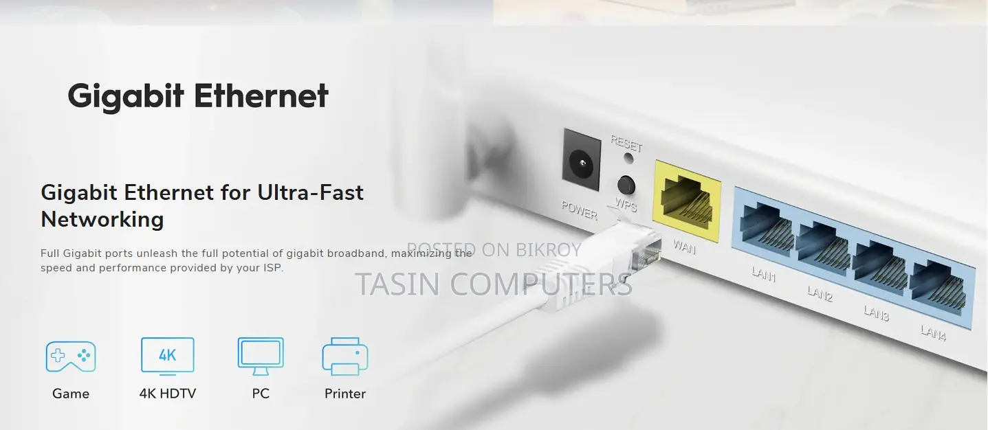 Cudy WR1300 V3 AC1200 Gigabit Dual Band Wi-Fi Router