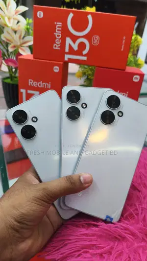 নতুন শাওমি রেডমি ১৩সি ৫জি ২৫৬ জিবি সাদা