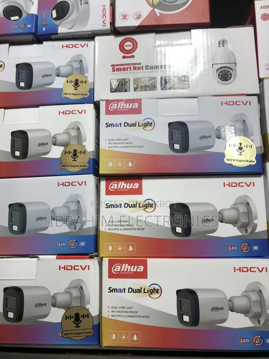 Dahua 04pc camera package
