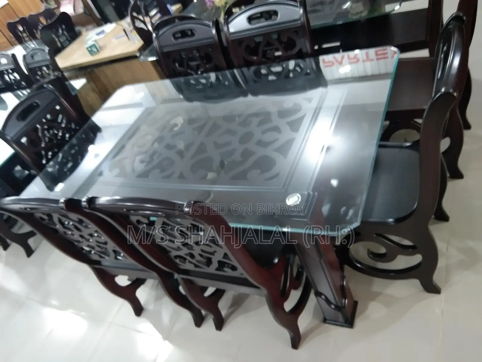 dining table 6chair