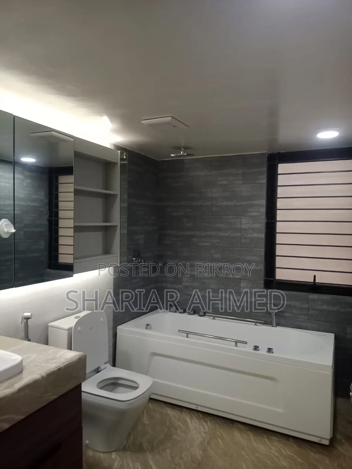 Gym-pool 4 Bed 4250 Sqft Semi Furnished Apartment For Rent In Baridhara